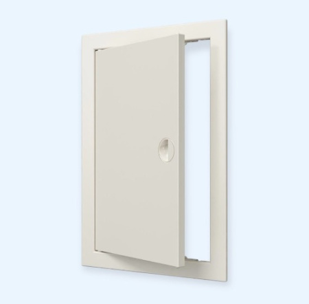 Л2030Р Ivory Люк ревизионный ЛР фланец 196х296 ручка 218х318 пластик Ivory EVECS